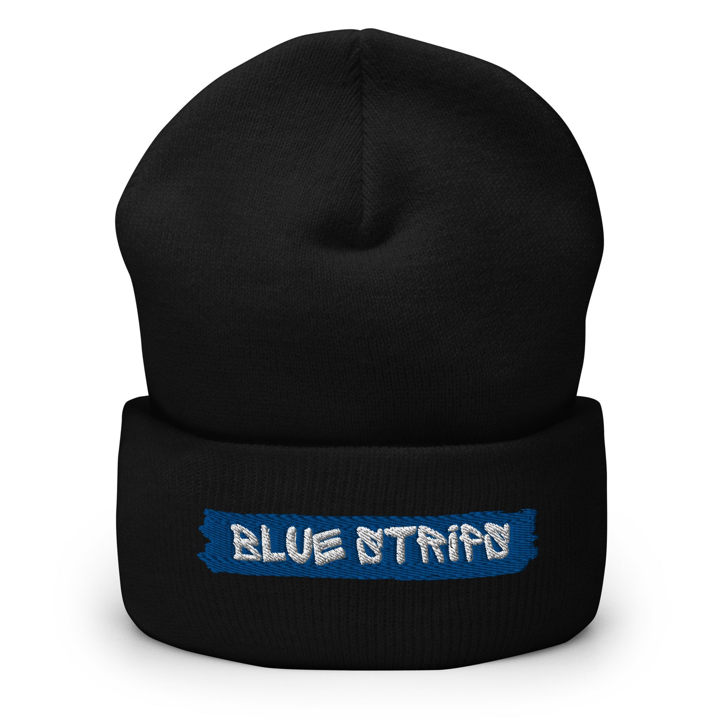 Cuffed Beanie BlueStrip Logo