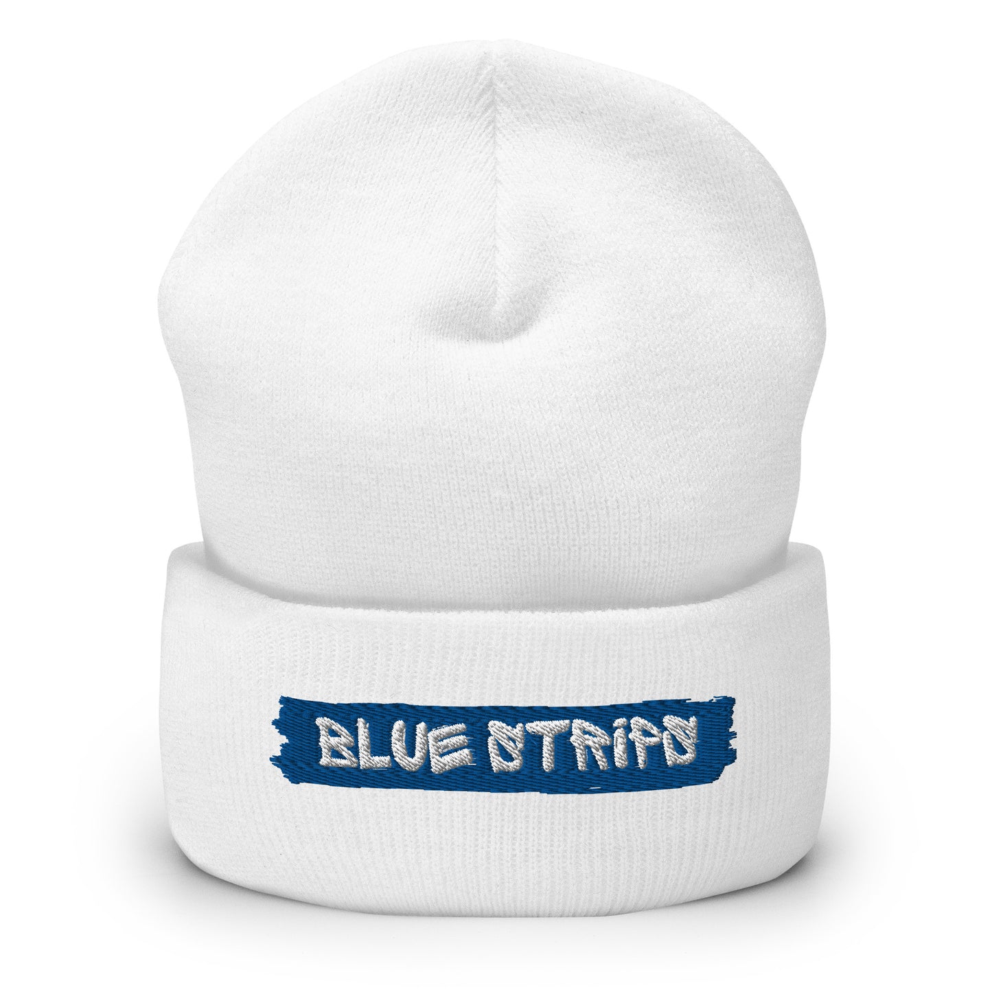 Cuffed Beanie BlueStrip Logo