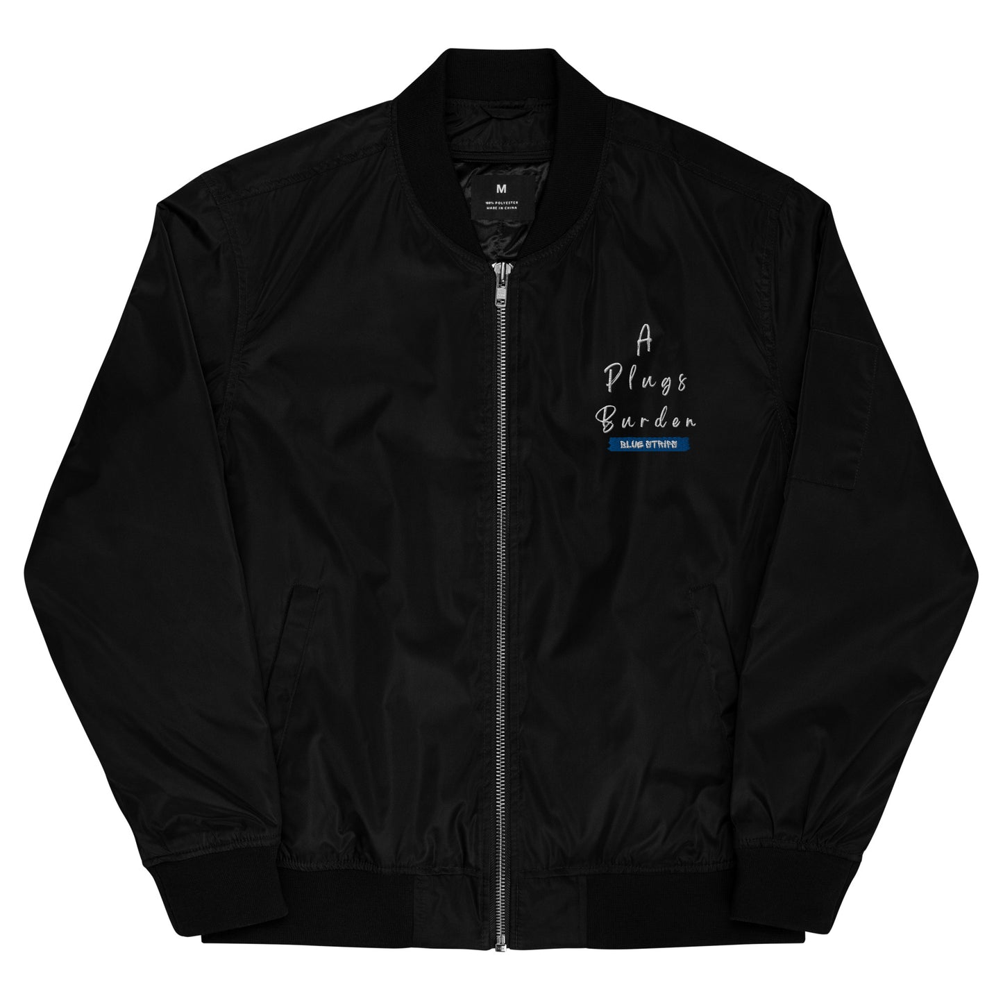 A Plugs Burden Bomber Jacket